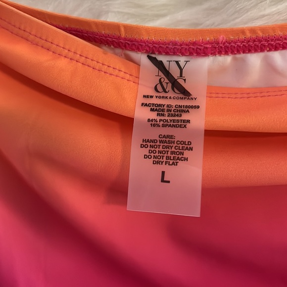 New York & Company Ruched Bathing Swimming Suit Cover Up Skirt Sarong Swimwear - Picture 5 of 5